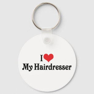 Llavero Amo Mi Keychain De Peluquería