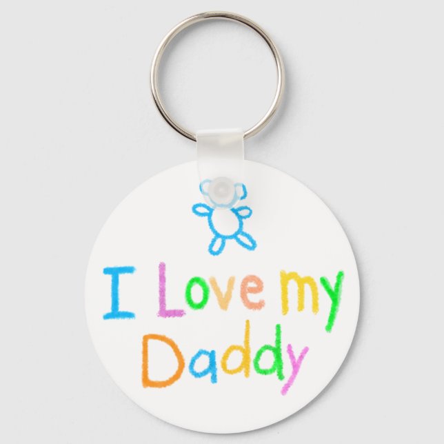 Llavero Amo Mi Keychain Papi (Anverso)