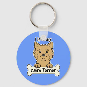 Llavero Amo mi mojón Terrier