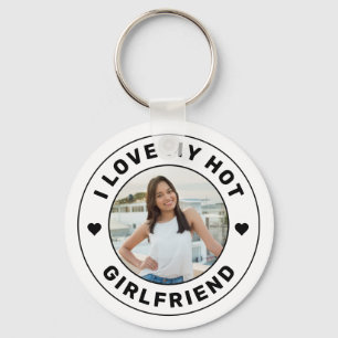 Llavero Amo Mi Novia Caliente Imagen Personalizada
