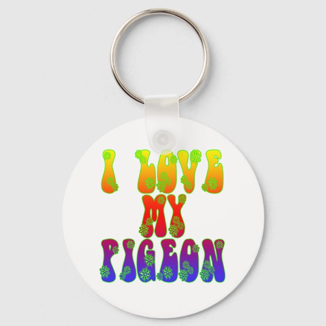 Llavero Amo Mi Paloma (Anverso)