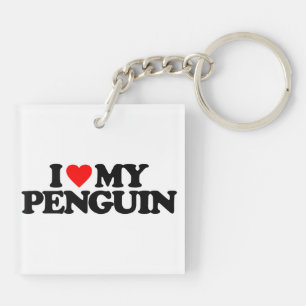 LLAVERO AMO MI PINGÜINO