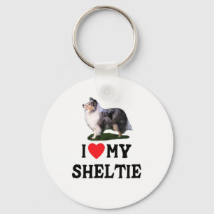 Llavero Amo mi Sheltie