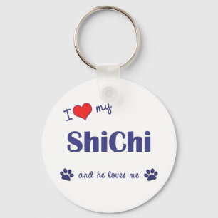Llavero Amo Mi ShiChi (Perro Masculino)