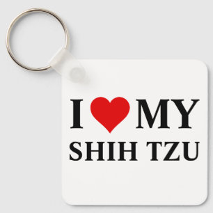 Llavero Amo mi Shih Tzu