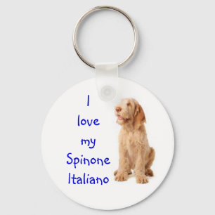Llavero - "amo mi Spinone Italiano".