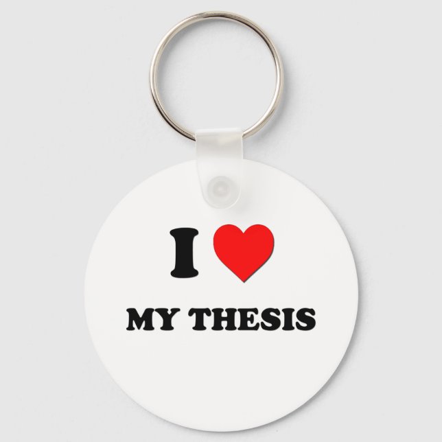 Llavero Amo Mi Tesis (Anverso)