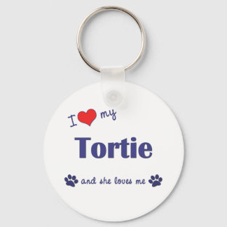 Llavero Amo Mi Tortie (Gato femenino)