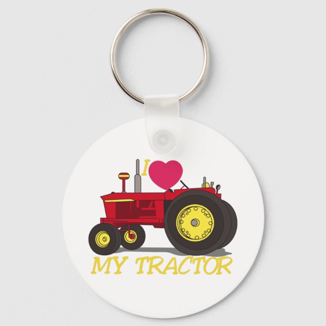 Llavero Amo Mi Tractor (Anverso)