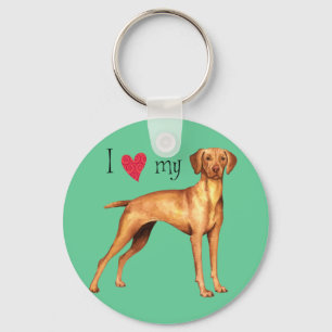 Llavero Amo mi Vizsla