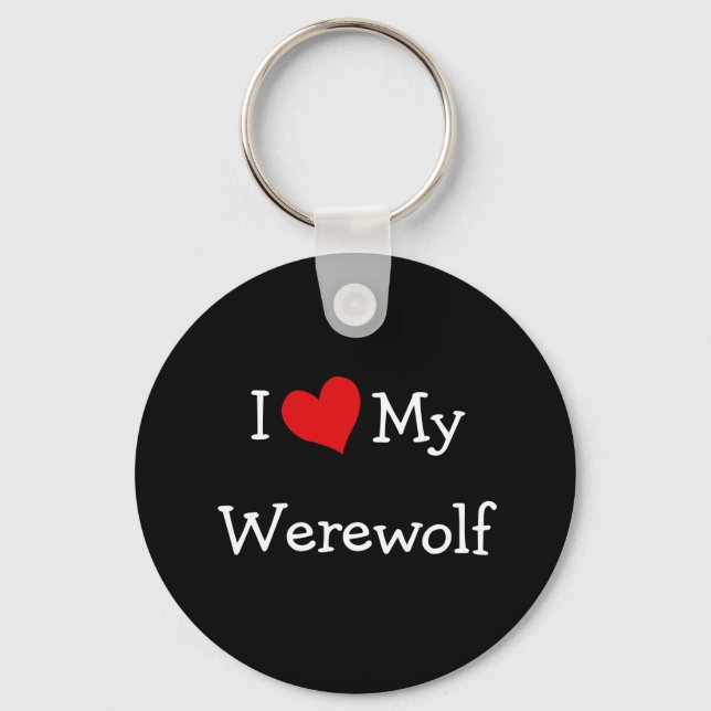 Llavero Amo Mi Werewolf (Anverso)