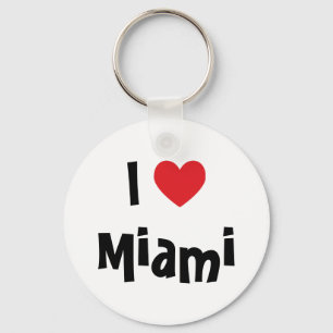 Llavero Amo Miami Keychain