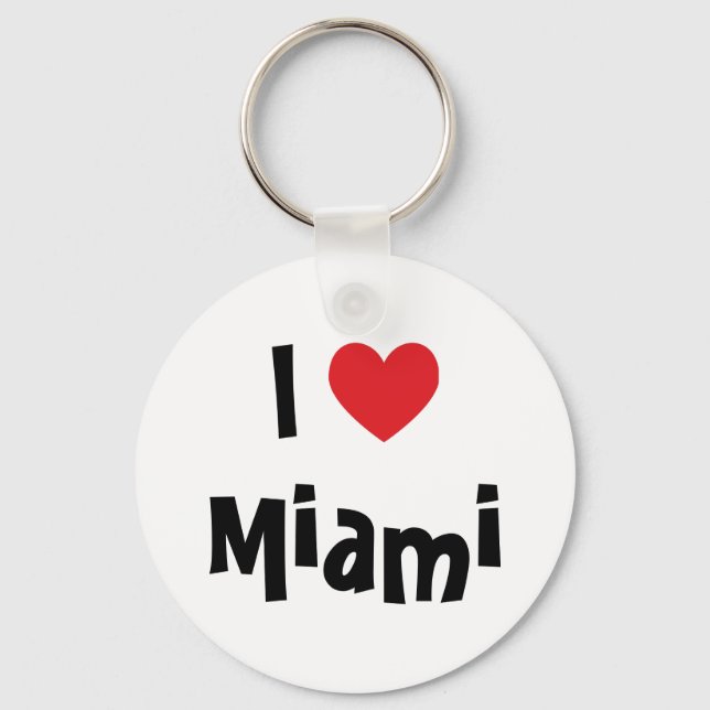 Llavero Amo Miami Keychain (Anverso)