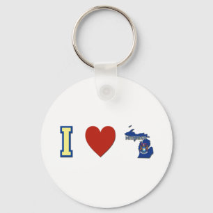 Llavero Amo Michigan