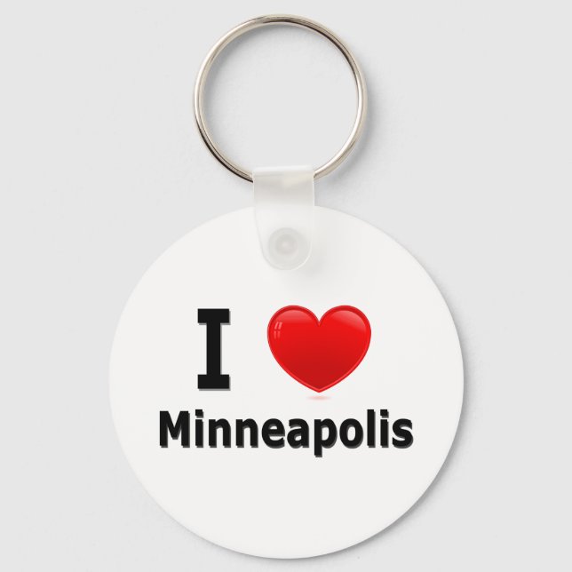 Llavero Amo Minneapolis (Anverso)