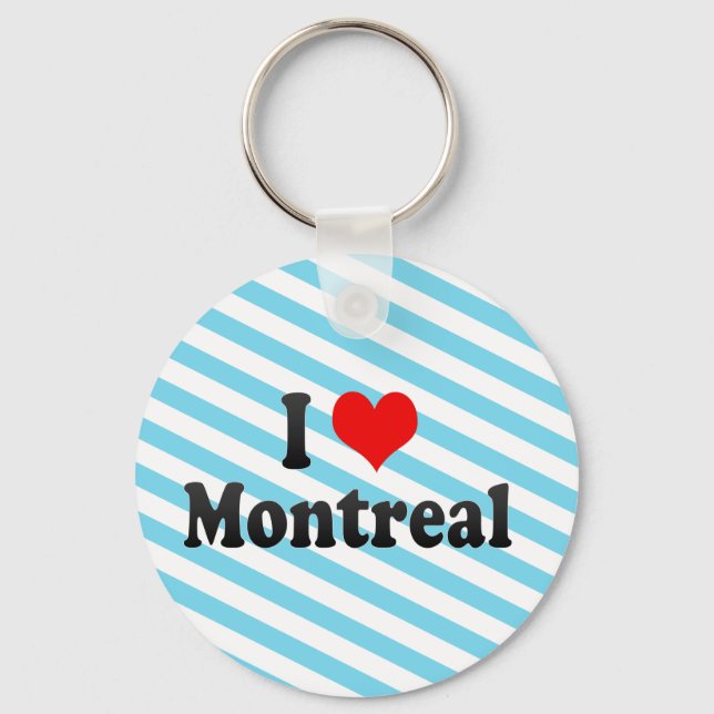 Llavero Amo Montreal, Canadá. Amo Montreal, Canadá (Anverso)