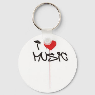 Llavero Amo música