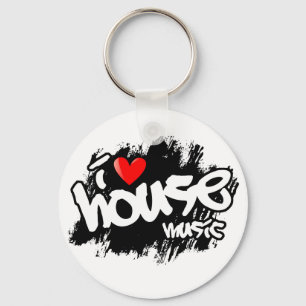 Llavero Amo música de la casa
