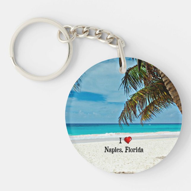 Llavero Amo Nápoles, Florida (Frente)