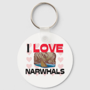 Llavero Amo Narwhals