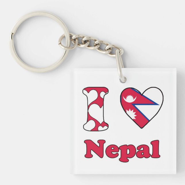 Llavero Amo Nepal (Frente)