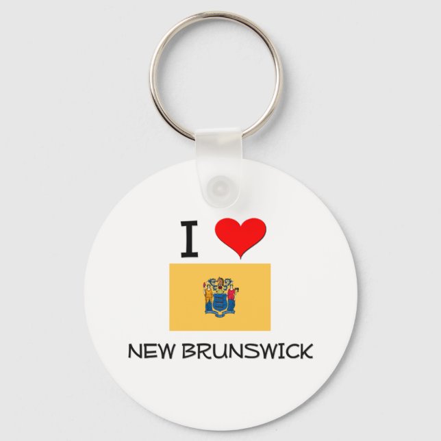 Llavero Amo New Brunswick New Jersey (Anverso)
