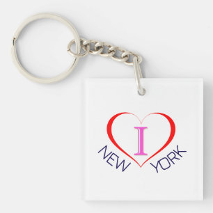 Llavero Amo Nueva York