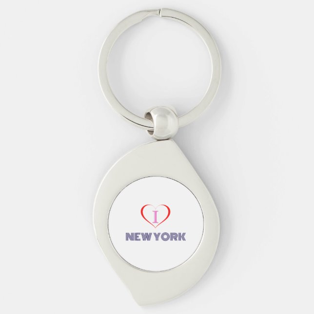 Llavero Amo Nueva York (Anverso)