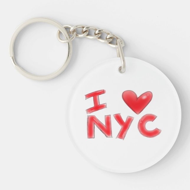 Llavero Amo NYC Clásico (Frente)