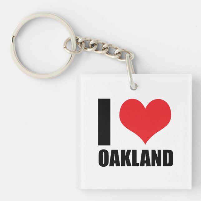 Llavero Amo Oakland (Frente)