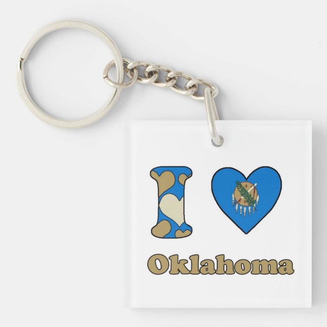Llavero Amo Oklahoma (Frente)