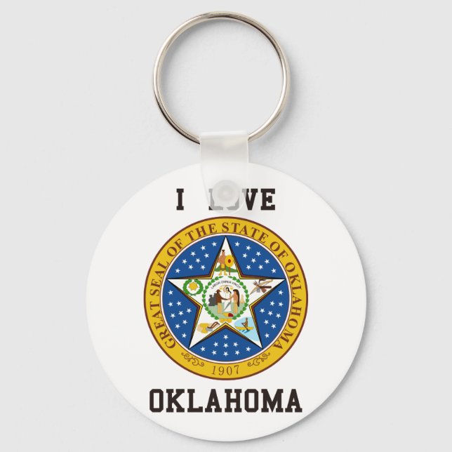 Llavero Amo Oklahoma (Anverso)