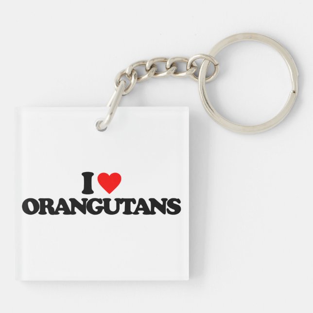 LLAVERO AMO ORANGUTANES (Atrás)