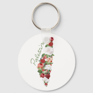 Llavero Amo Palestina Mi Mapa Palestino