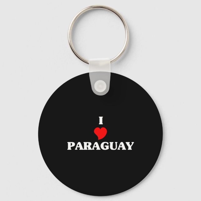 Llavero Amo Paraguay (Anverso)