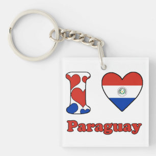 Llavero Amo Paraguay