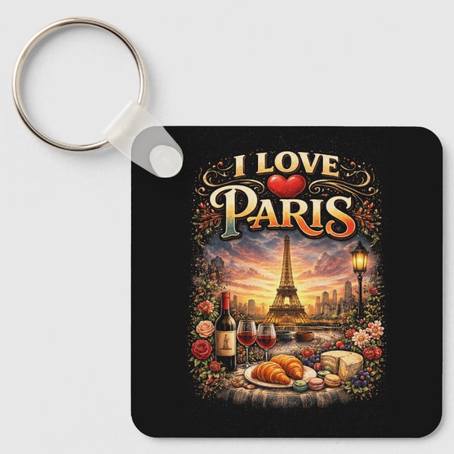 Llavero Amo París (Anverso)
