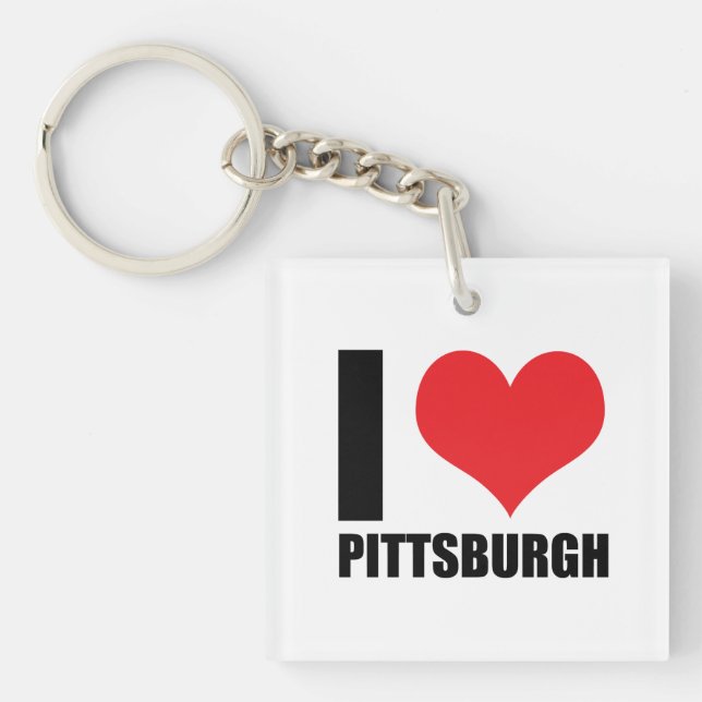 Llavero Amo Pittsburg (Frente)