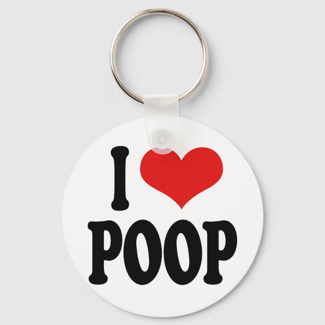 Llavero Amo Poop (Anverso)