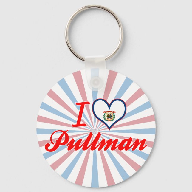 Llavero Amo Pullman, Virginia Occidental (Anverso)