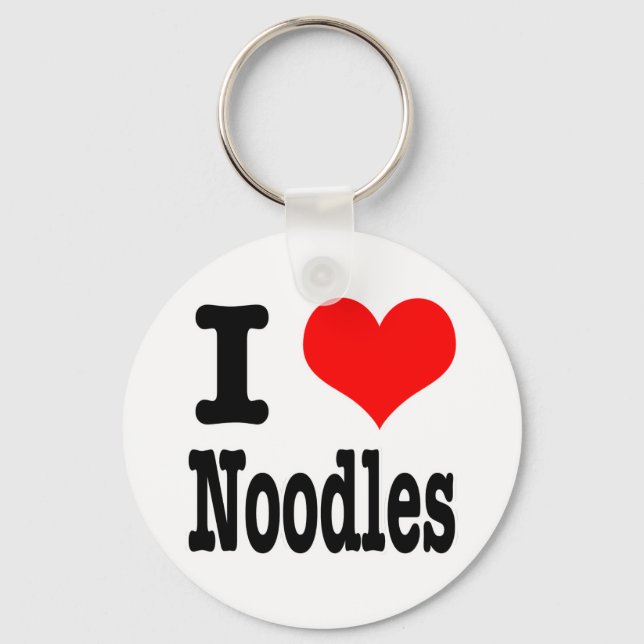 Llavero Amo (QUIERO) fideos (Anverso)