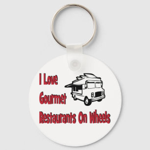 Llavero Amo restaurantes gastrónomos en las ruedas