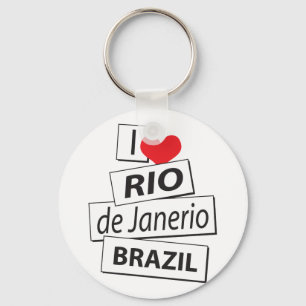 Llavero Amo Río de Janerio el Brasil