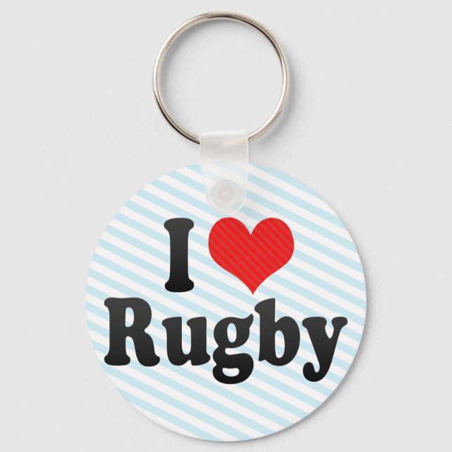 Llavero Amo Rugby (Anverso)