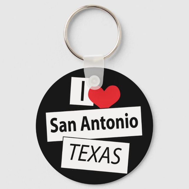 Llavero Amo San Antonio Texas (Anverso)