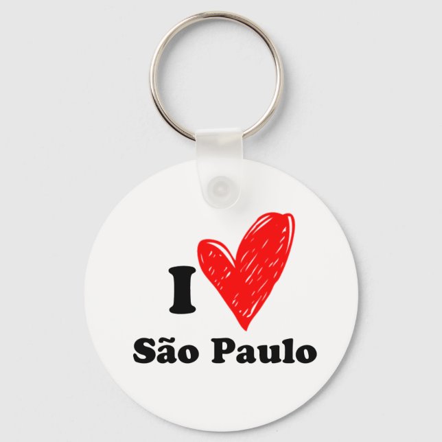 Llavero Amo São Paulo (Anverso)