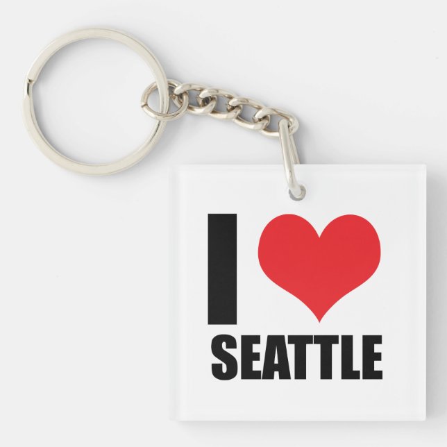 Llavero Amo Seattle (Frente)