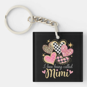 Llavero Amo ser llamada Mimi Abuela Mamá Día de la Madre