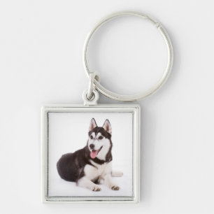 Llavero Amo Siberian Husky Perro Portátil Keychain