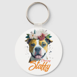 Llavero Amo Staffordshire Bull Terrier - Amo Mi Staffy